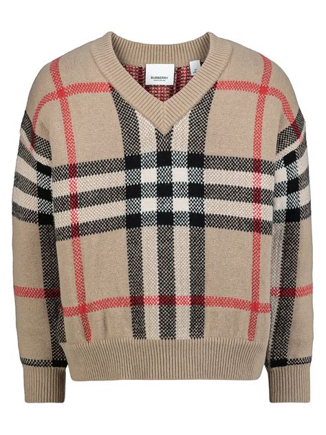 toddler boy burberry sweater|Baby Knitwear .